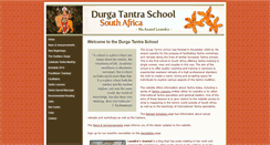 Desktop Screenshot of durgatantraschool.co.za